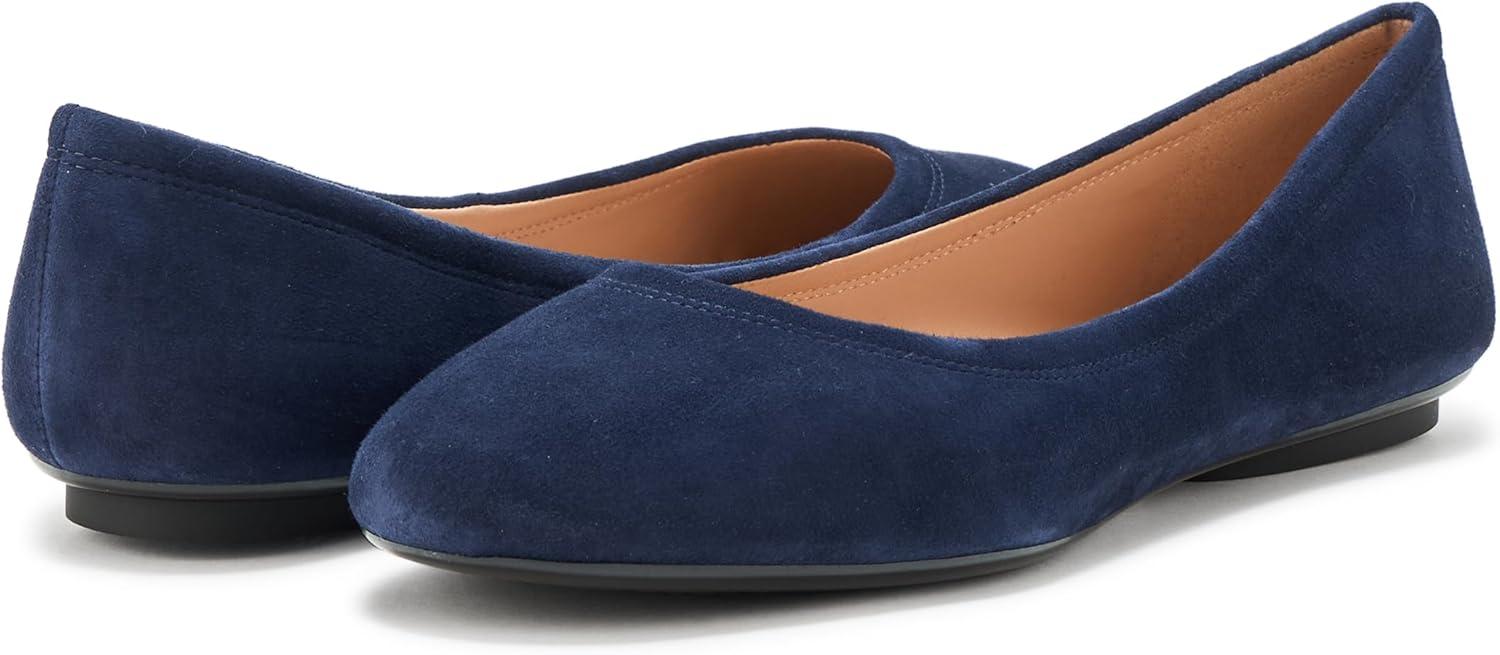 imageCole Haan Womens GeorgieMoonlight Blue SdeBlk Ltr