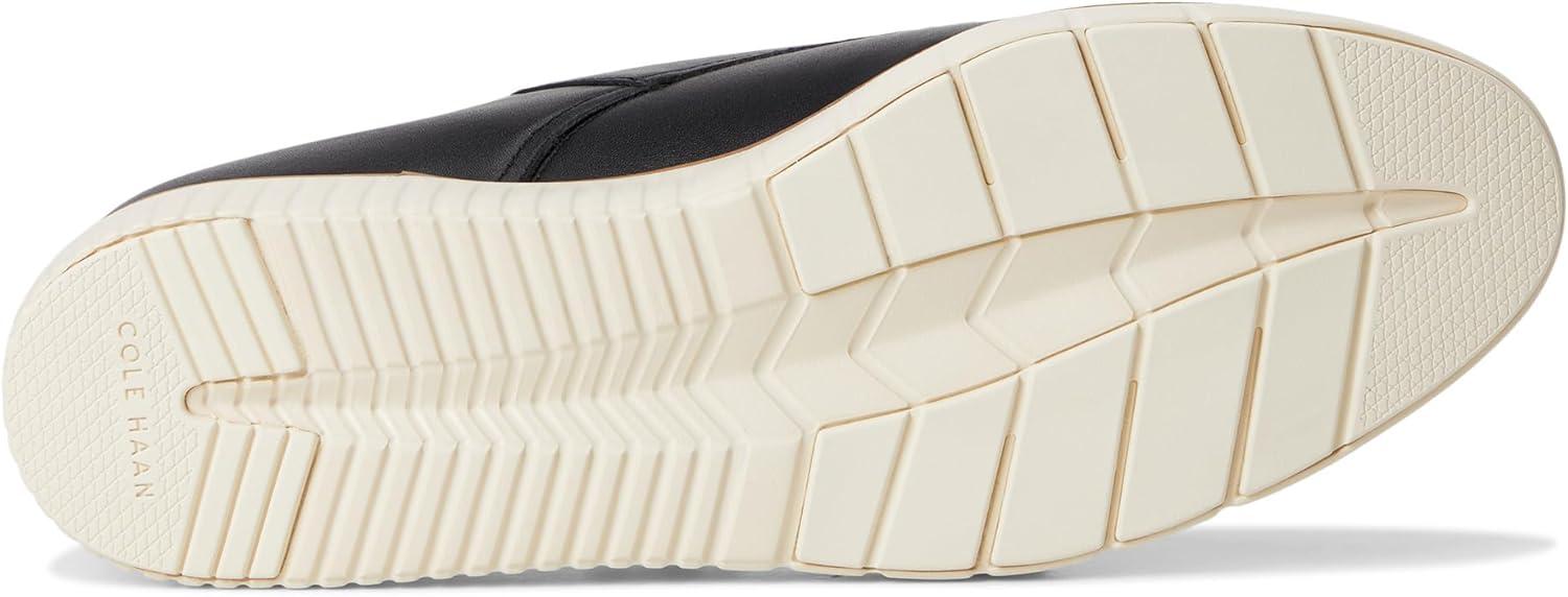 imageCole Haan Womens Grand City Platform Monk Strap BlackIvory 8B US