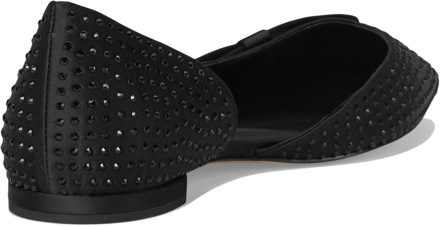 imageCole Haan Womens Noella Bow SkimmerBlack Satin