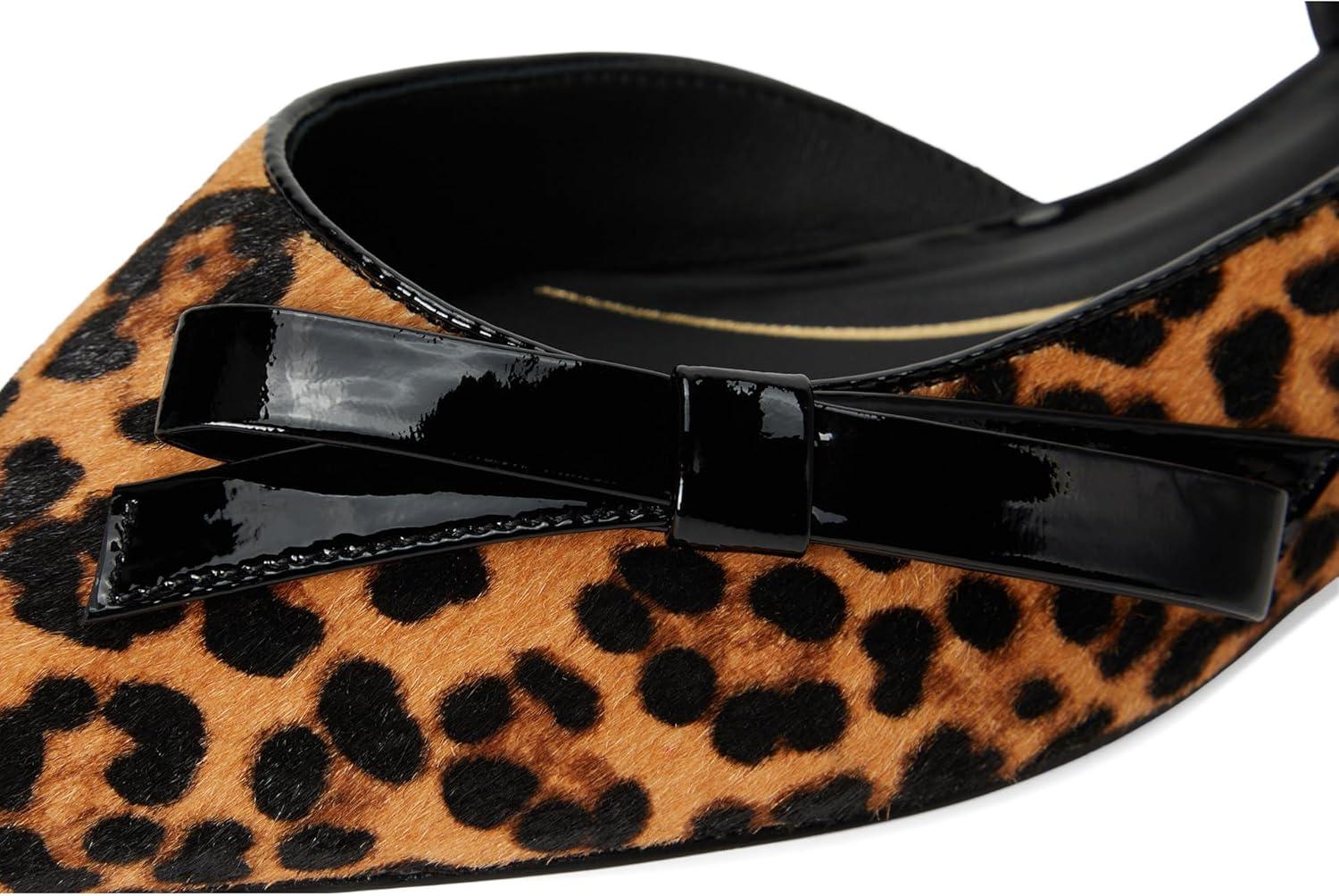 imageCole Haan Womens Noella Bow SkimmerLeopard Print Haircalf