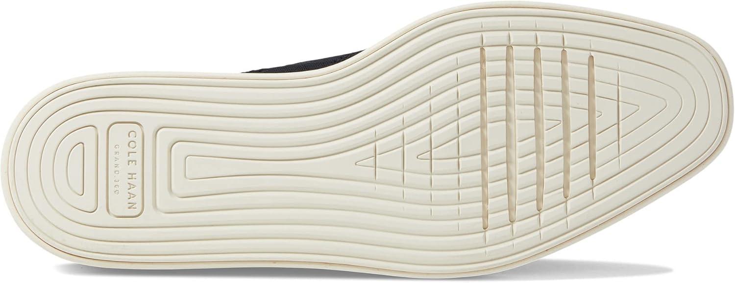 imageCole Haan Womens Original Grand Platform Stitchlite OxfordBlack KnitIvory