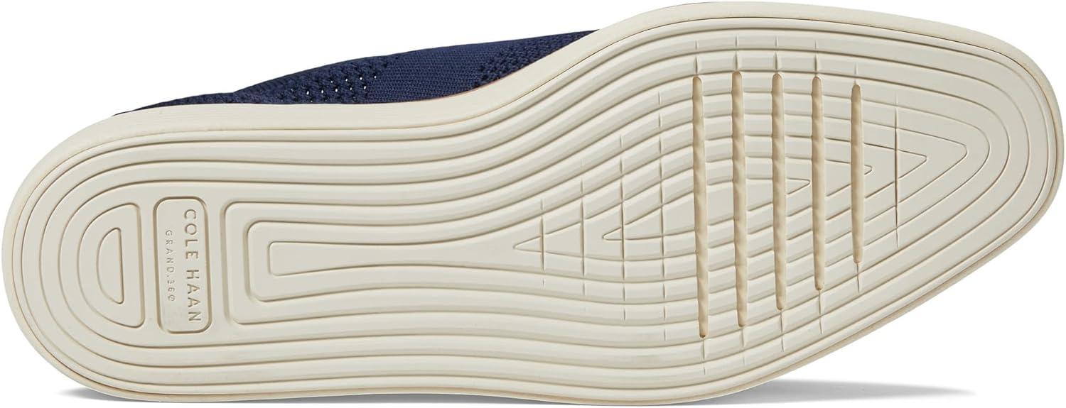 imageCole Haan Womens Original Grand Platform Stitchlite OxfordNavy Blazer KnitIvory