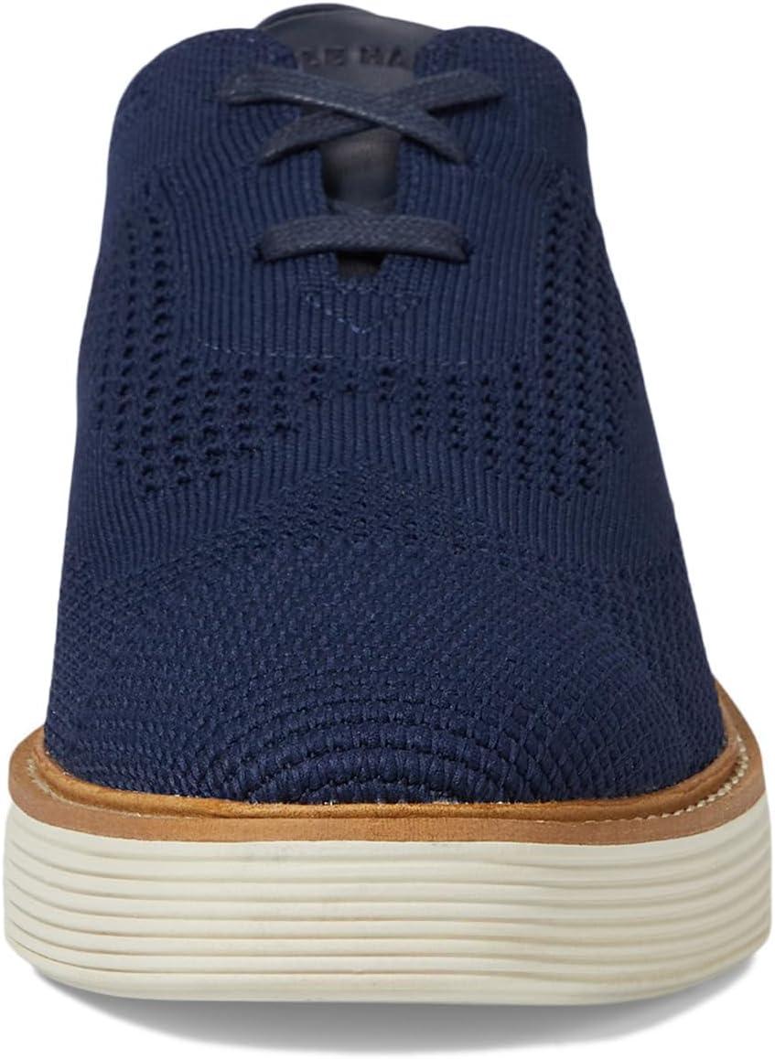 imageCole Haan Womens Original Grand Platform Stitchlite OxfordNavy Blazer KnitIvory