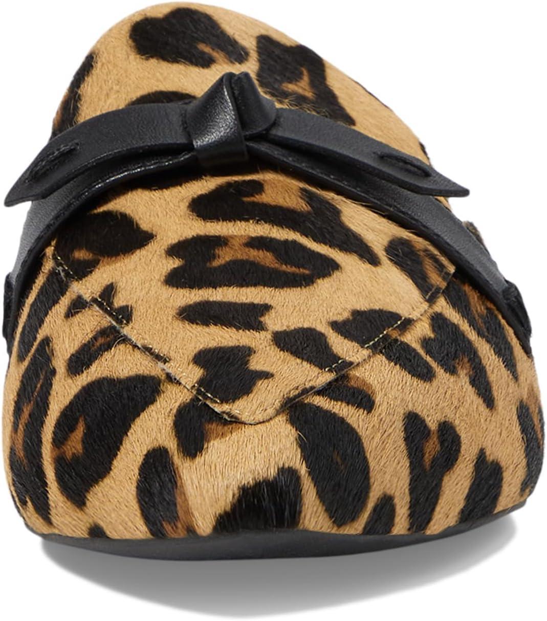 imageCole Haan Womens Piper Bow MuleLeopard Hair Calf Print