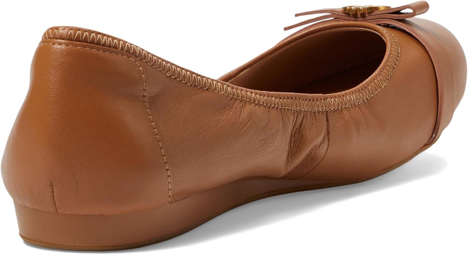 imageCole Haan Womens Tova Bow BalletPecan Leather
