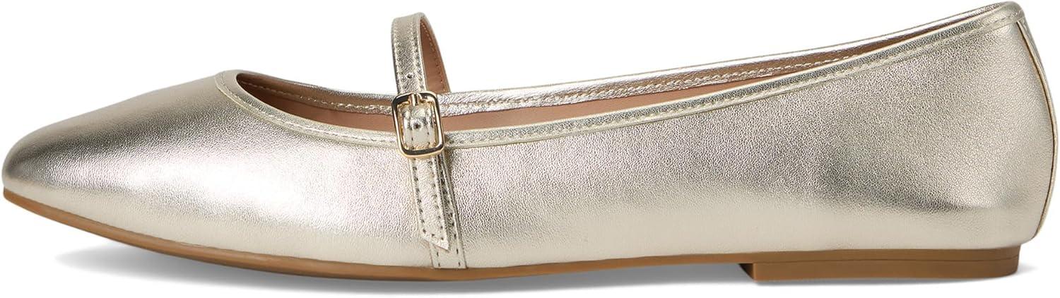imageCole Haan Womens Yelena Mary JaneSoft Gold Leather