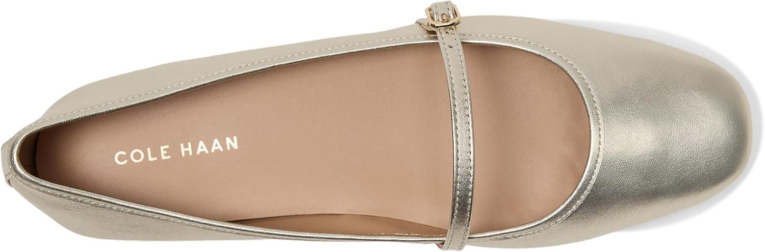 imageCole Haan Womens Yelena Mary JaneSoft Gold Leather