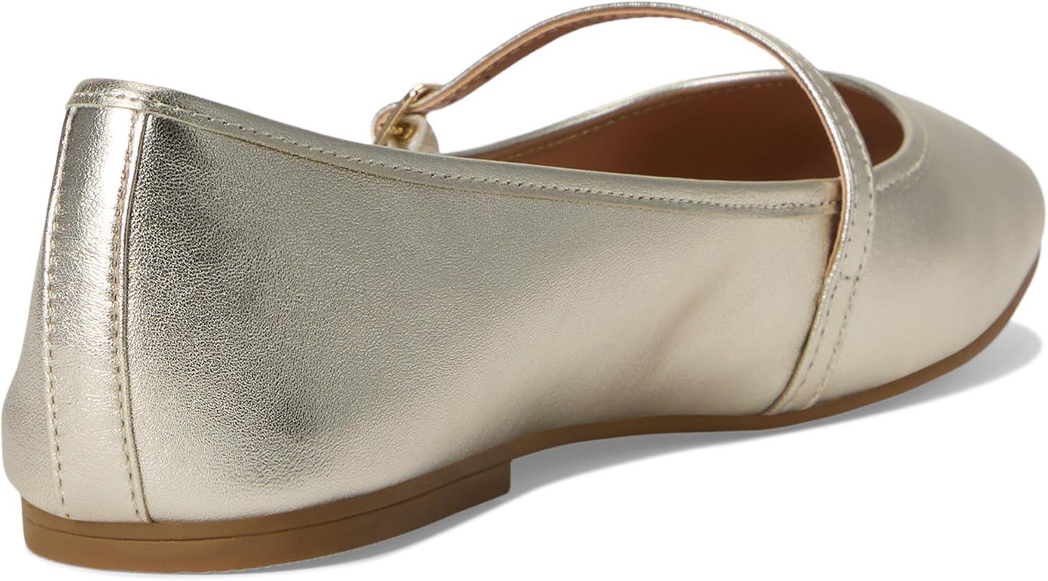 imageCole Haan Womens Yelena Mary JaneSoft Gold Leather