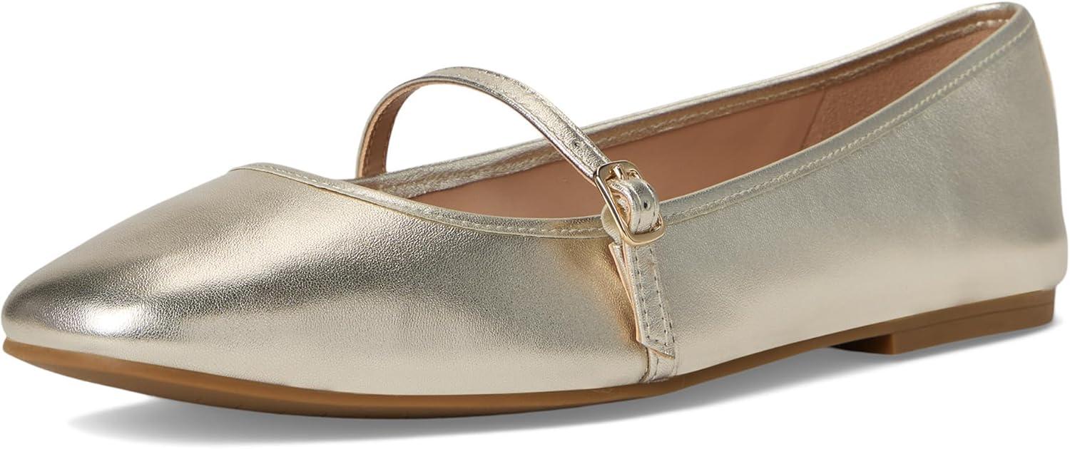 imageCole Haan Womens Yelena Mary JaneSoft Gold Leather