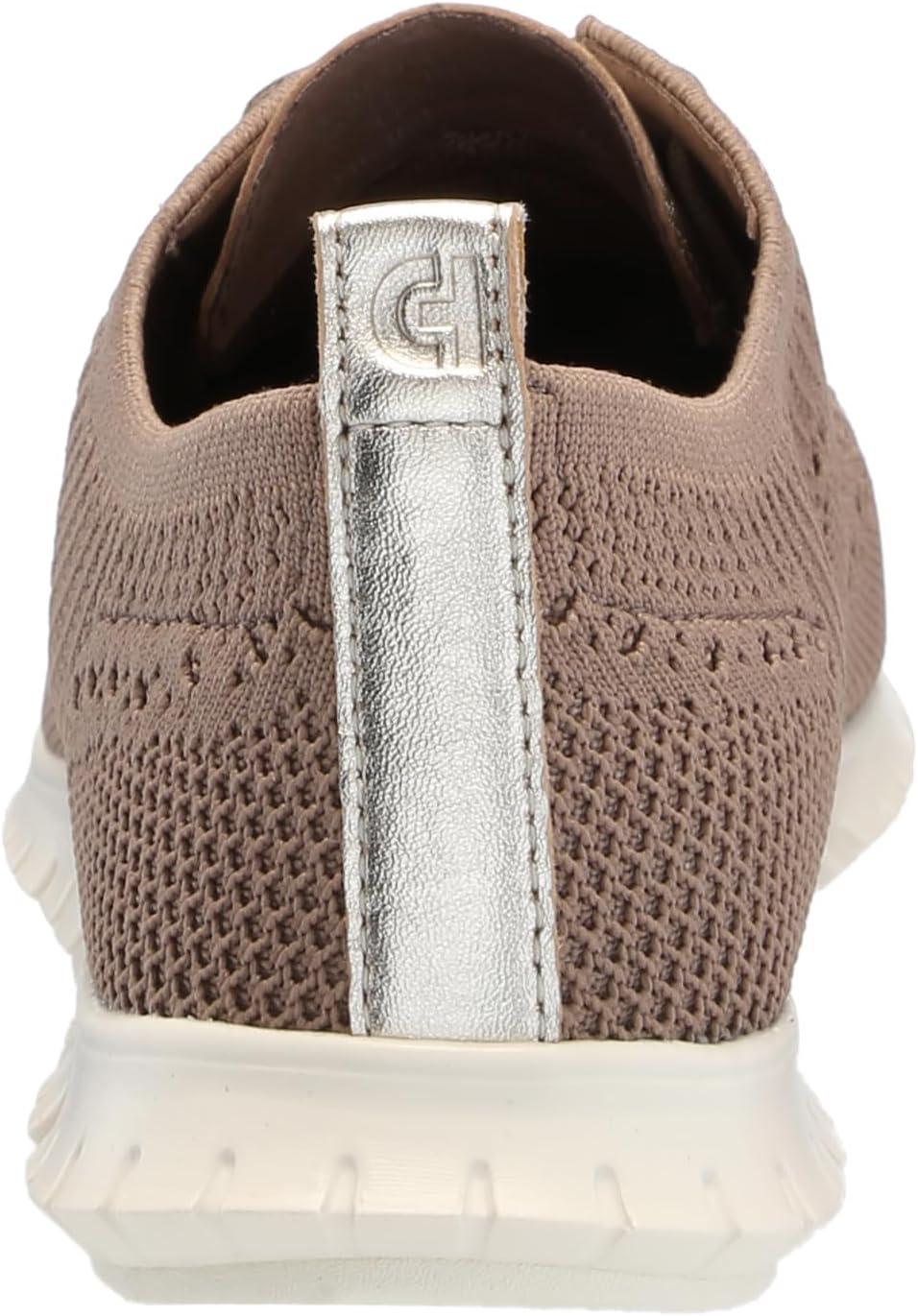 imageCole Haan Womens ZEROGRAND Stitchlite OxfordIrish Coffee KnitGold