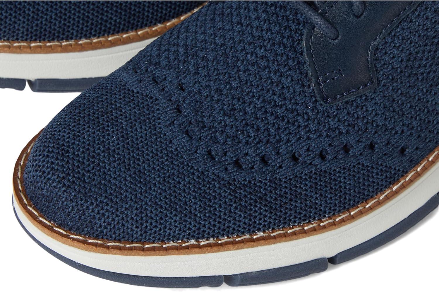 imageCole Haan Womens Zerogrand Rella StitchliteNavy Blazer and Big Dipper KnitLeatherWhite