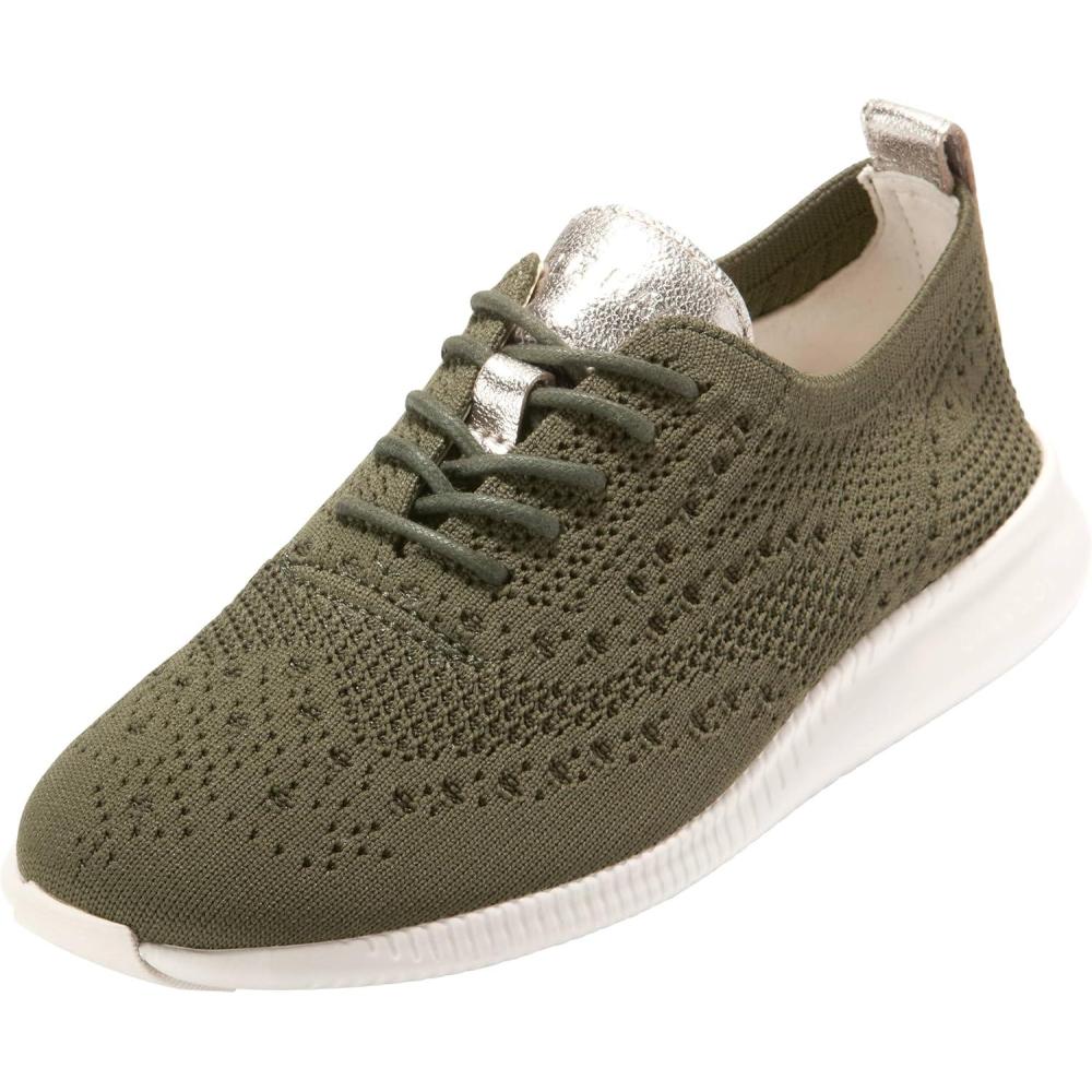 imageCole Haan Womens 2Zerogrand Stitchlite Oxford WinterizedOlive Night Stitchlite