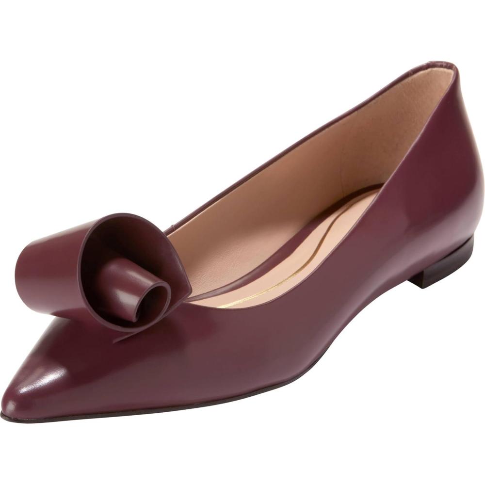 imageCole Haan Womens Florette SkimmersCh Black Garnet Box Ltr