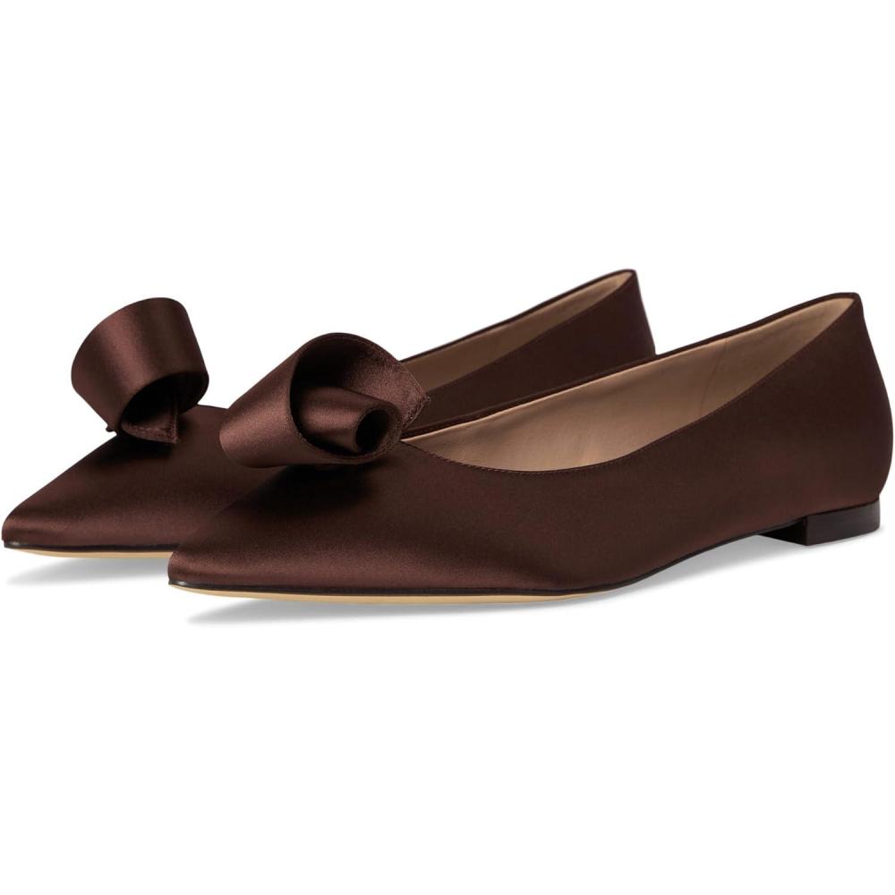 imageCole Haan Womens Florette SkimmersCh Dk Chocolate Satin