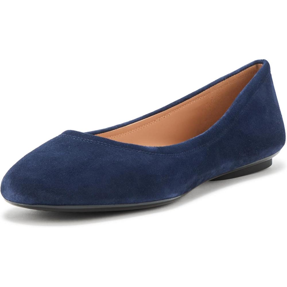 imageCole Haan Womens GeorgieMoonlight Blue SdeBlk Ltr