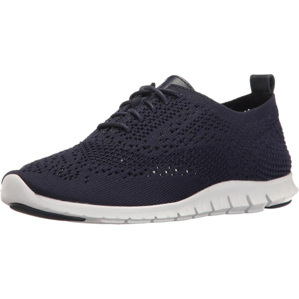 imageCole Haan Womens ZEROGRAND Stitchlite OxfordMarine Blue Knit