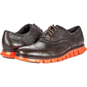 Cole Haan Women’s 2.Zerogrand Stitchlite Oxford Winterized(Water Resistanten Brown Blood Orange)