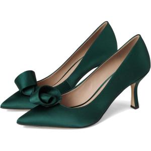 Cole Haan Womens 75mm High Heel Florette(Rainforest Satin)