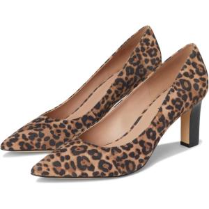 Cole Haan Womens 75mm High Heel Mylah(Leopard Print Suede)