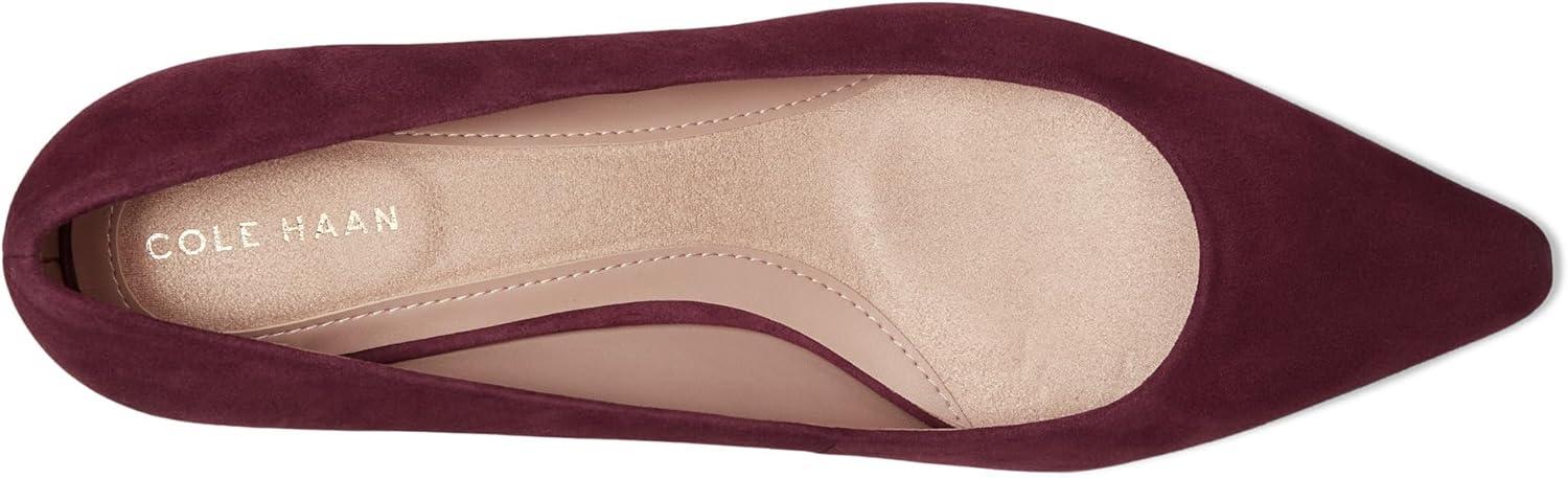 imageCole Haan Womens 35mm High Heel Goto JocelynBlack Garnet SuedeWhite