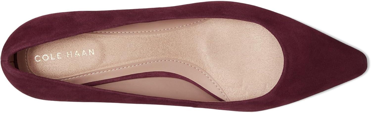 imageCole Haan Womens 35mm High Heel Goto JocelynBlack Garnet SuedeWhite