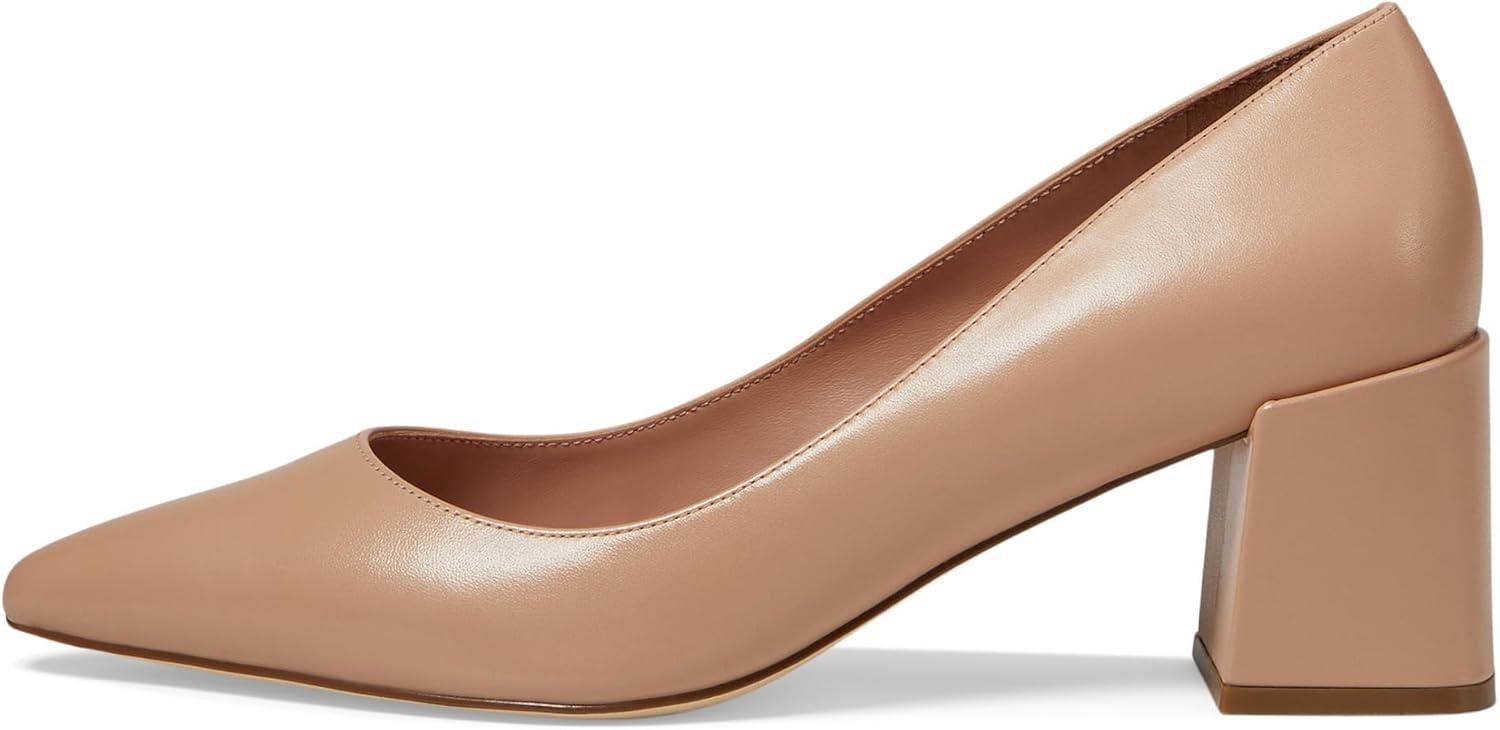 imageCole Haan Womens 65mm High Heel Cassandra Block HeelBrush Leather