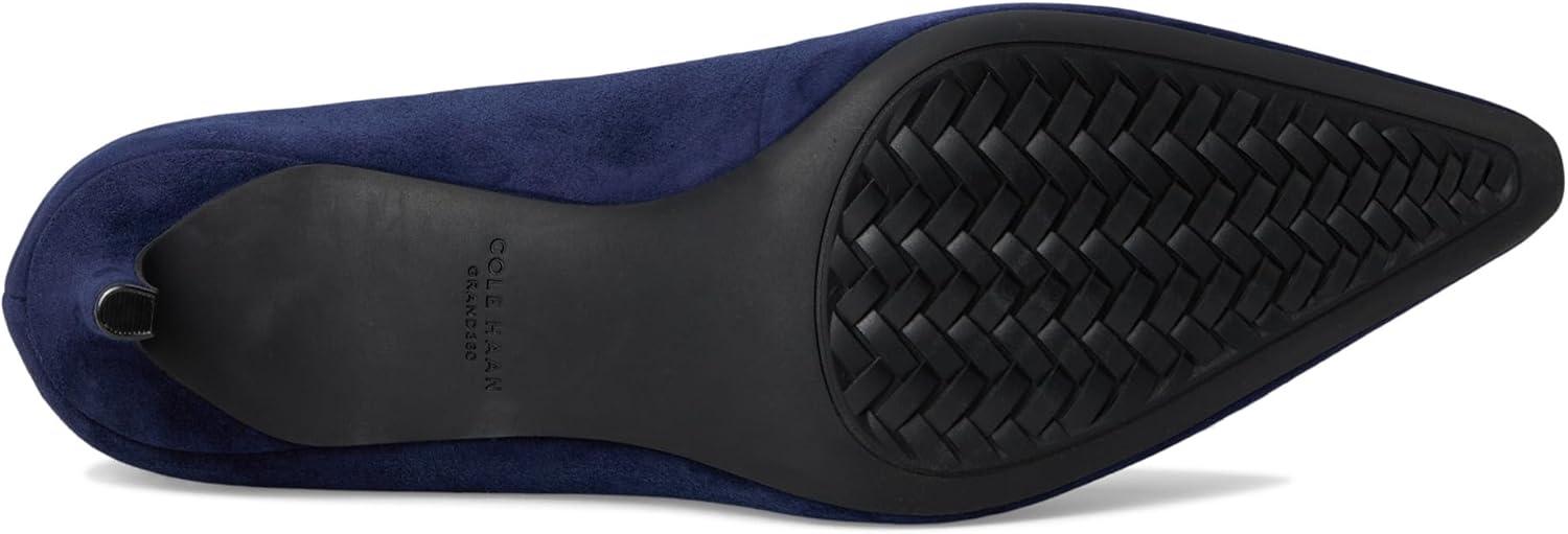 imageCole Haan Womens 65mm High Heel Goto JaneyMidnight Moon SuedeRaven