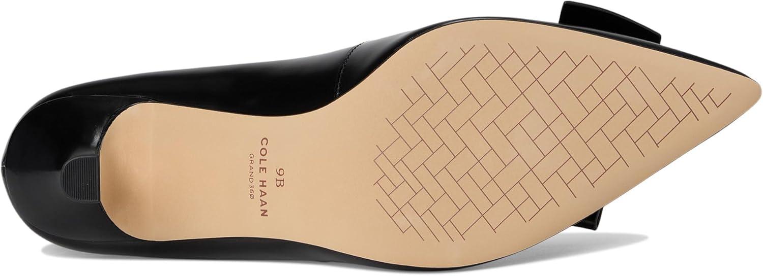 imageCole Haan Womens 75mm High Heel Felicia BowBlack Box Ltr
