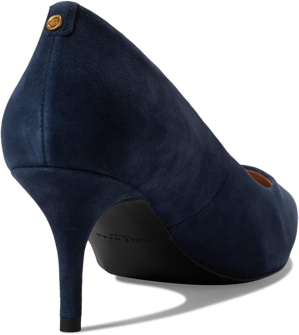 imageCole Haan Womens Goto Park Pumps 65mmNavy Blazer SuedeMilky BlueUltimate Gray