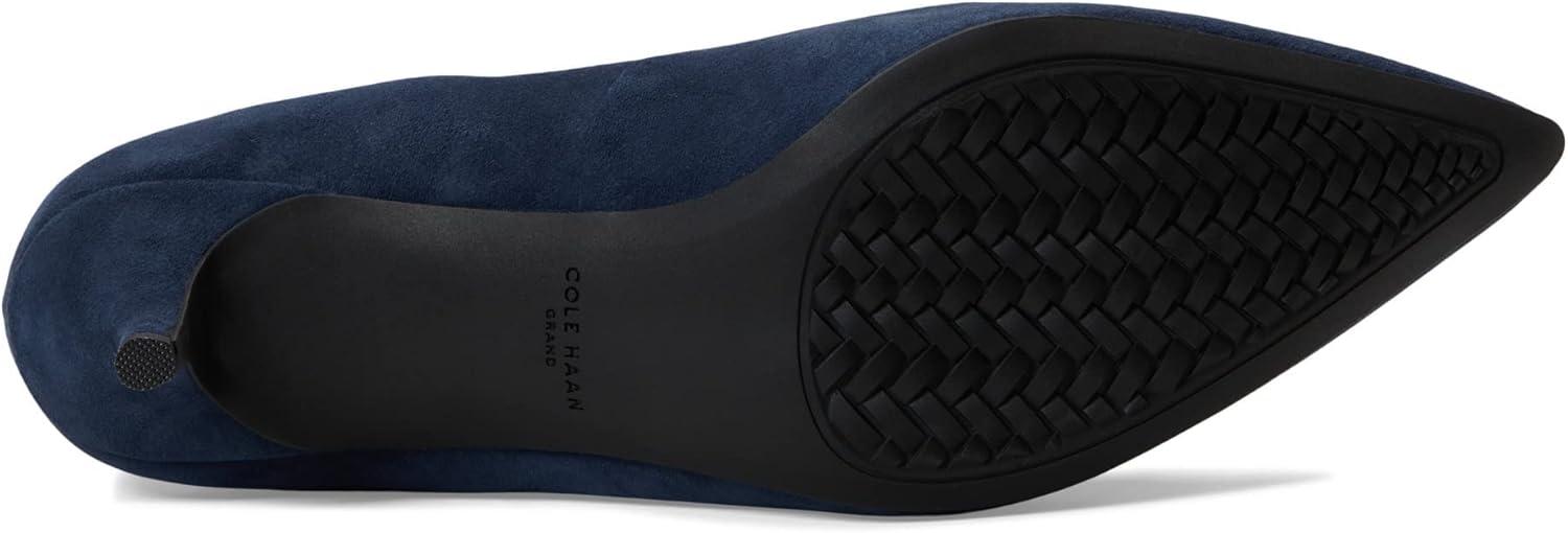 imageCole Haan Womens Goto Park Pumps 65mmNavy Blazer SuedeMilky BlueUltimate Gray