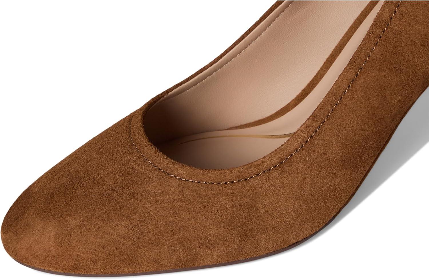 imageCole Haan Womens Nella Block HeelTobacco Suede