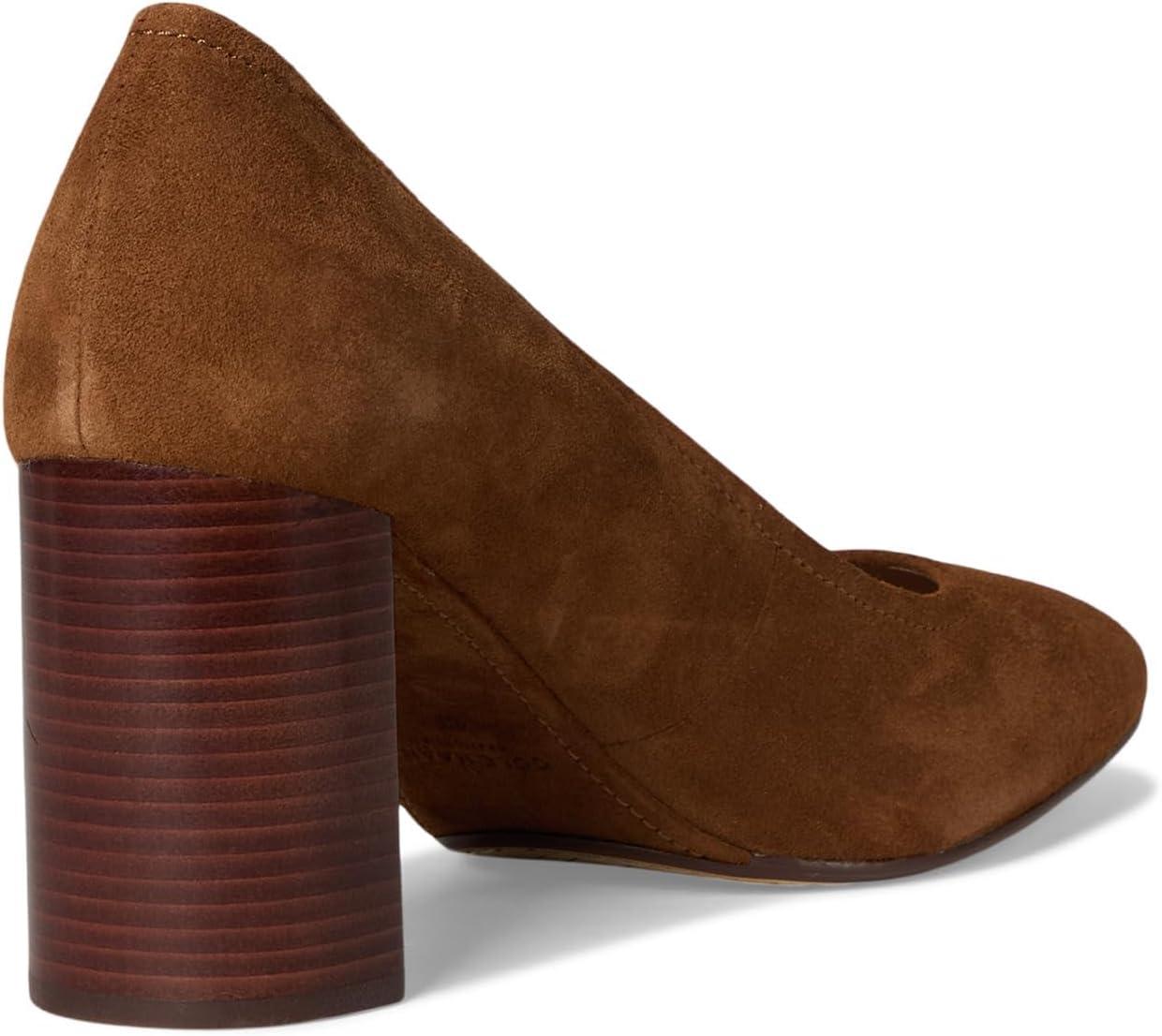 imageCole Haan Womens Nella Block HeelTobacco Suede