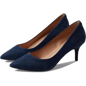 Cole Haan Women’s Go-to Park Pumps (65mm)(Navy Blazer Suede/Milky Blue/Ultimate Gray)