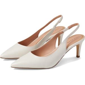 Cole Haan Womens Vandam Slingback Pump 65 Mm(Ivory Leather)