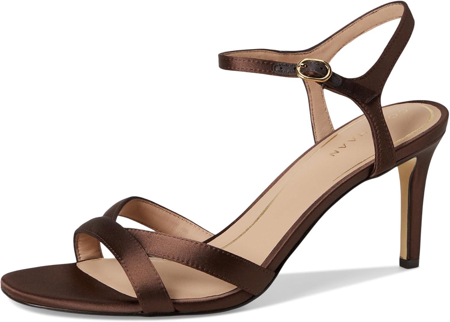 imageCole Haan womens ConstantinaCh Dk Chocolate Satin