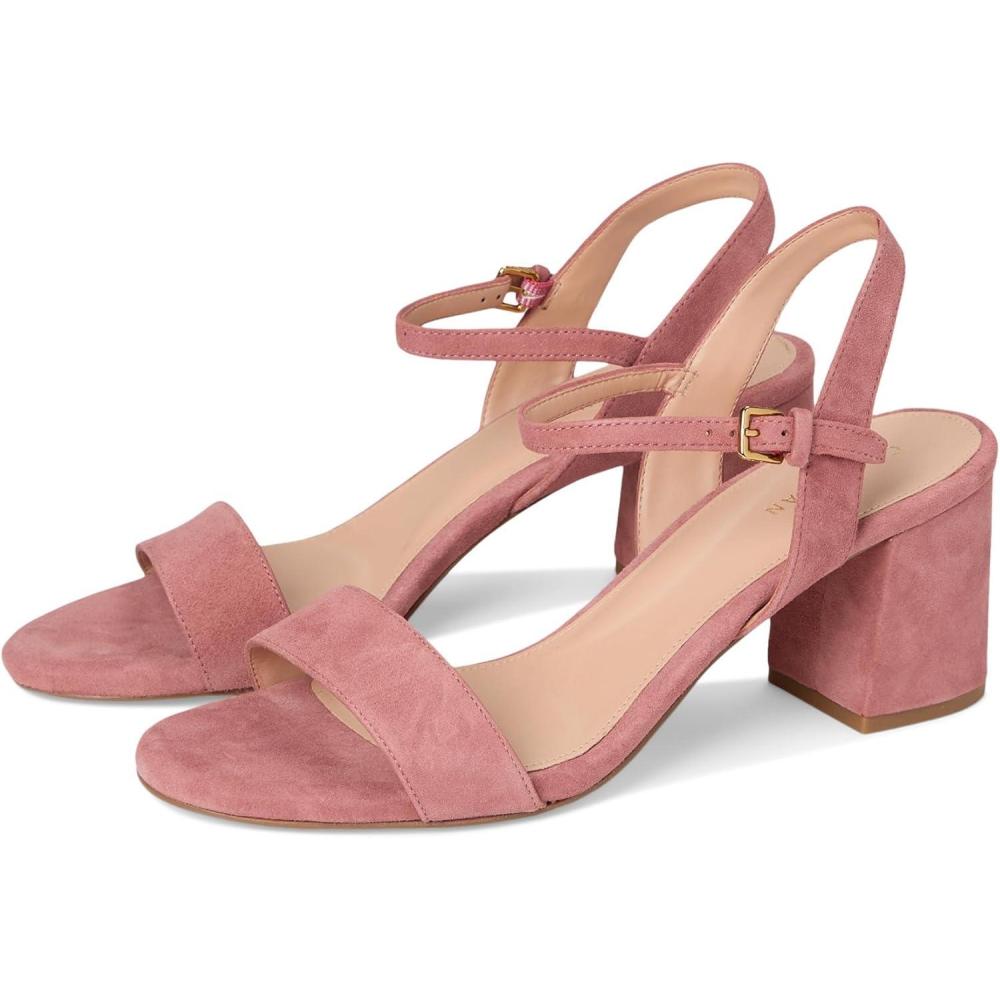 imageCole Haan Womens Josie Block Heel SandalRouge Suede