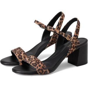 Cole Haan Women’s Josie Block Heel Sandal(Leopard Print Sde)