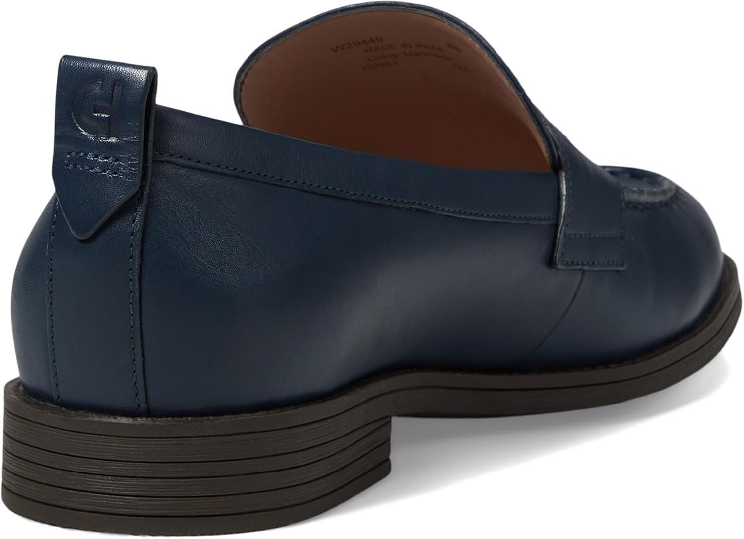 imageCole Haan Womens Stassi Penny LoaferBlue Wing Teal Leather