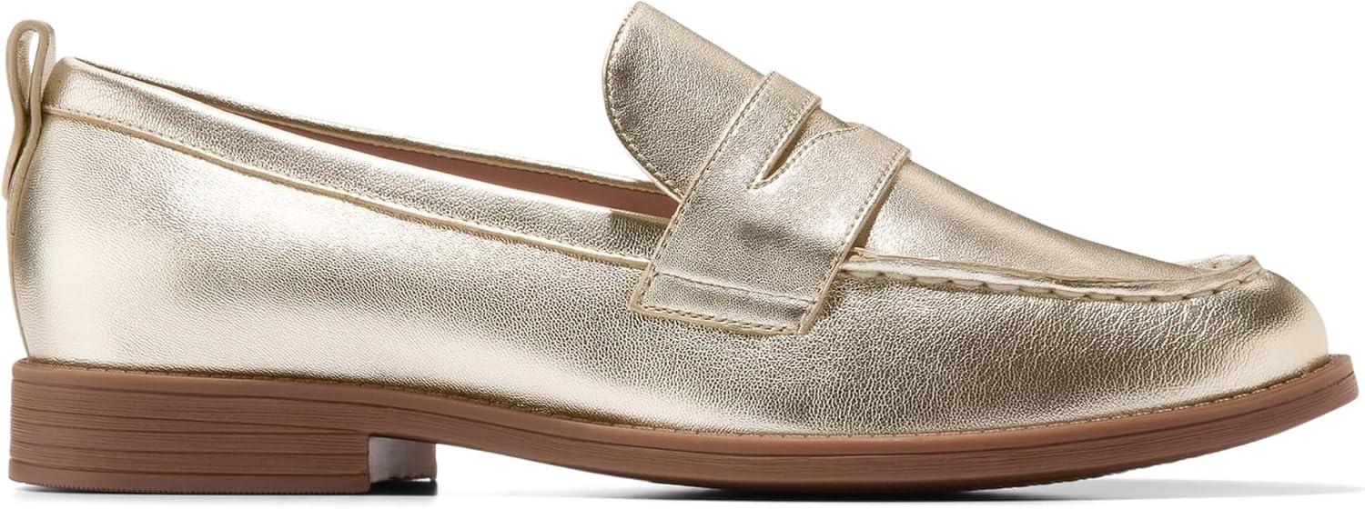 imageCole Haan Womens Stassi Penny LoaferSoft Gold Leather