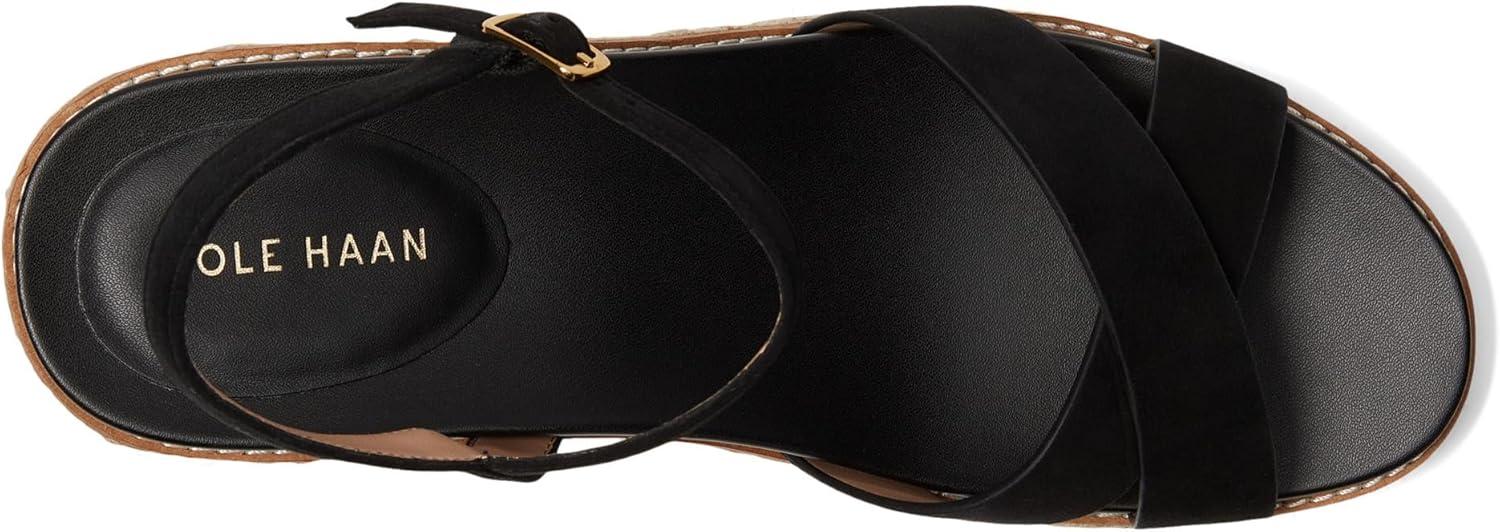 imageCole Haan womens Cloudfeel Silvee EspadrilleBlack Suede