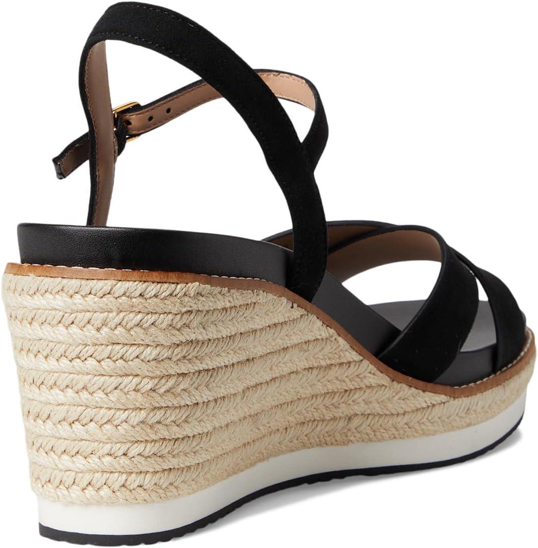 imageCole Haan womens Cloudfeel Silvee EspadrilleBlack Suede