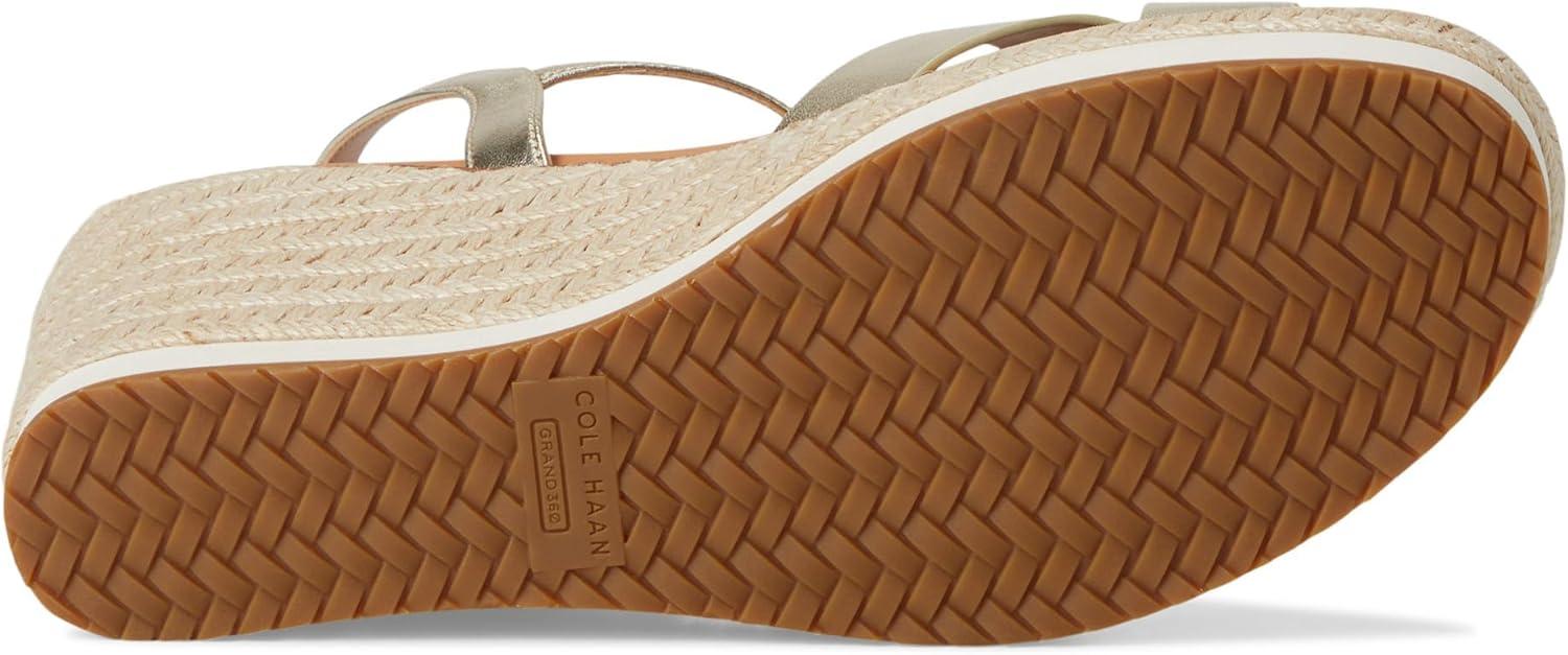 imageCole Haan womens Cloudfeel Silvee EspadrilleSoft Gold Leather