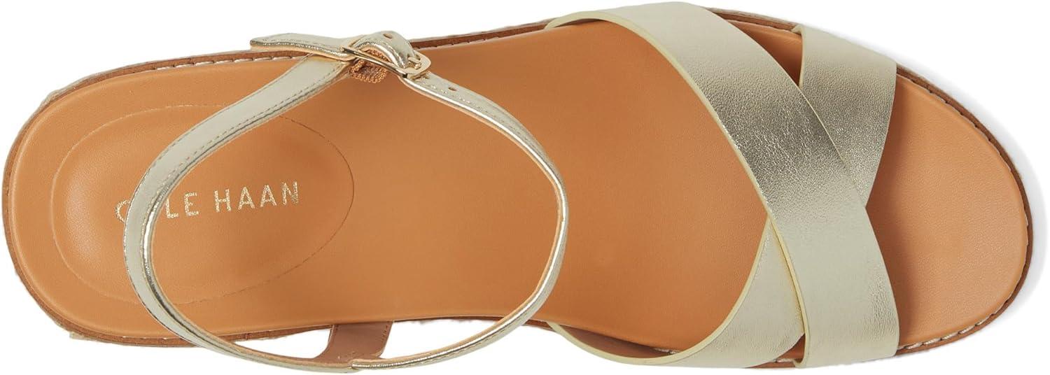 imageCole Haan womens Cloudfeel Silvee EspadrilleSoft Gold Leather