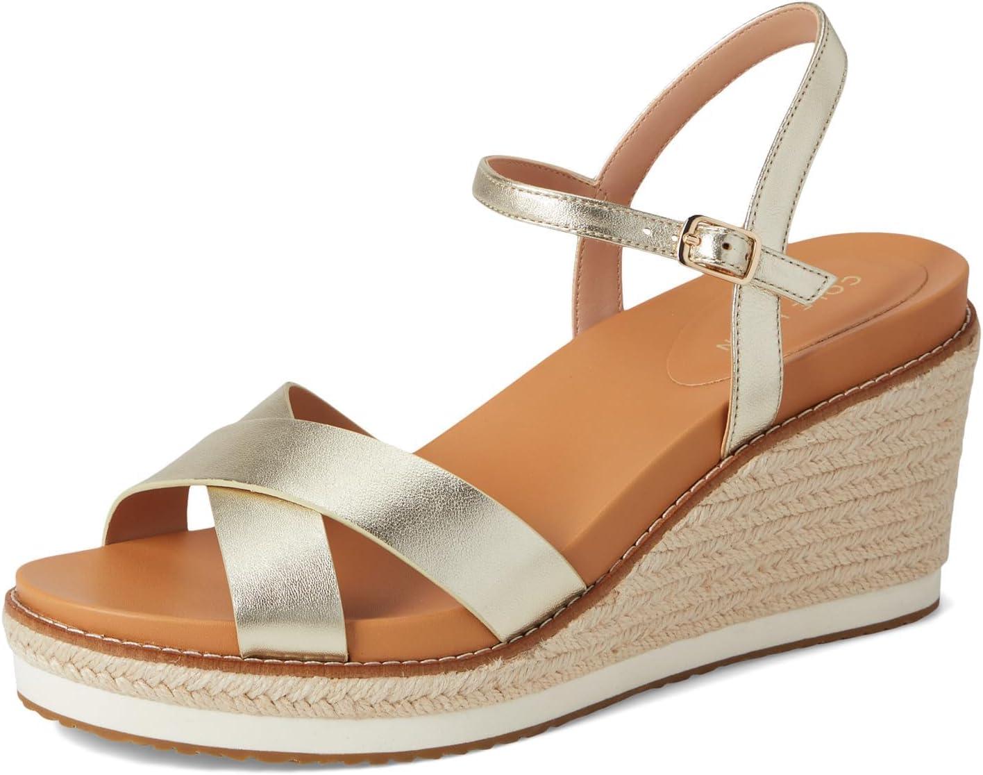 imageCole Haan womens Cloudfeel Silvee EspadrilleSoft Gold Leather