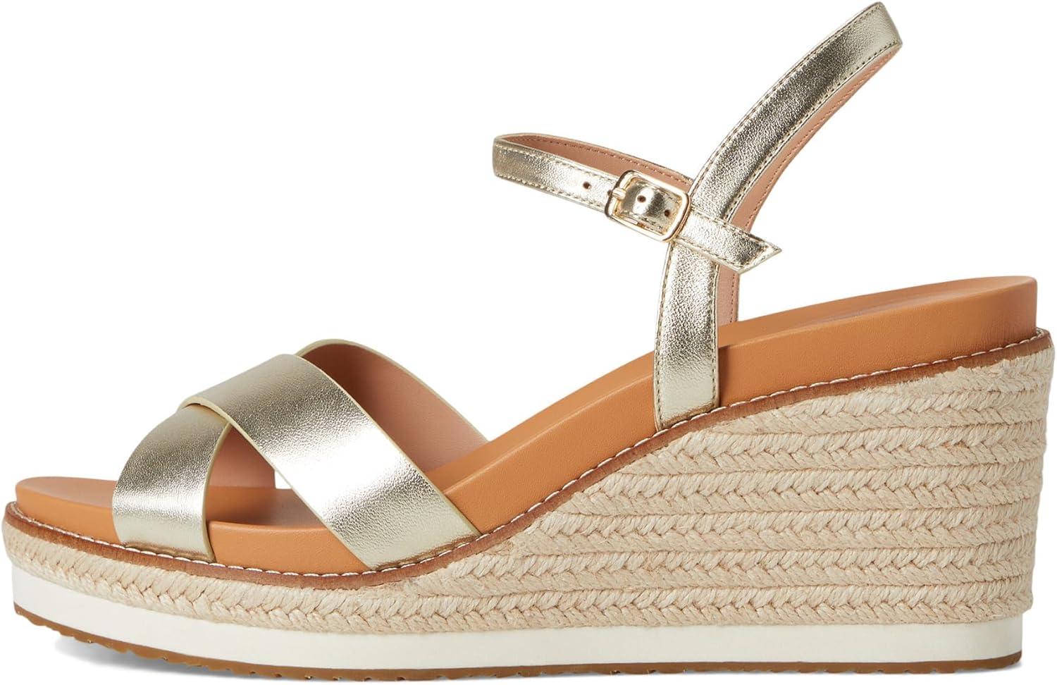 imageCole Haan womens Cloudfeel Silvee EspadrilleSoft Gold Leather