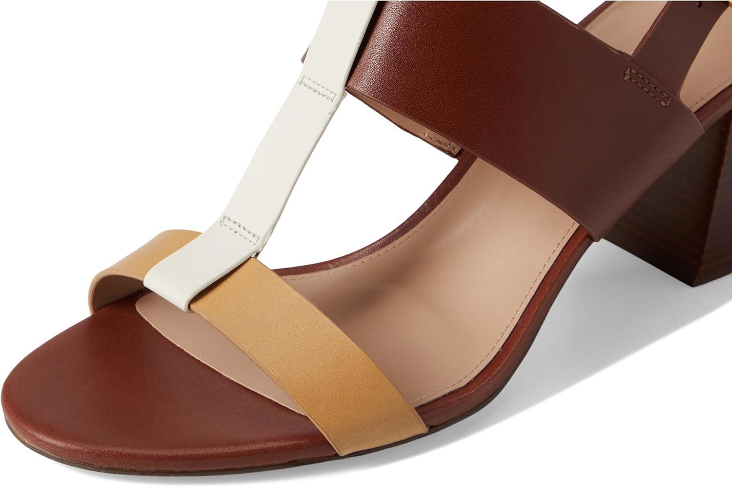 imageCole Haan womens Josie TstrapBiscuitCuoioIvory