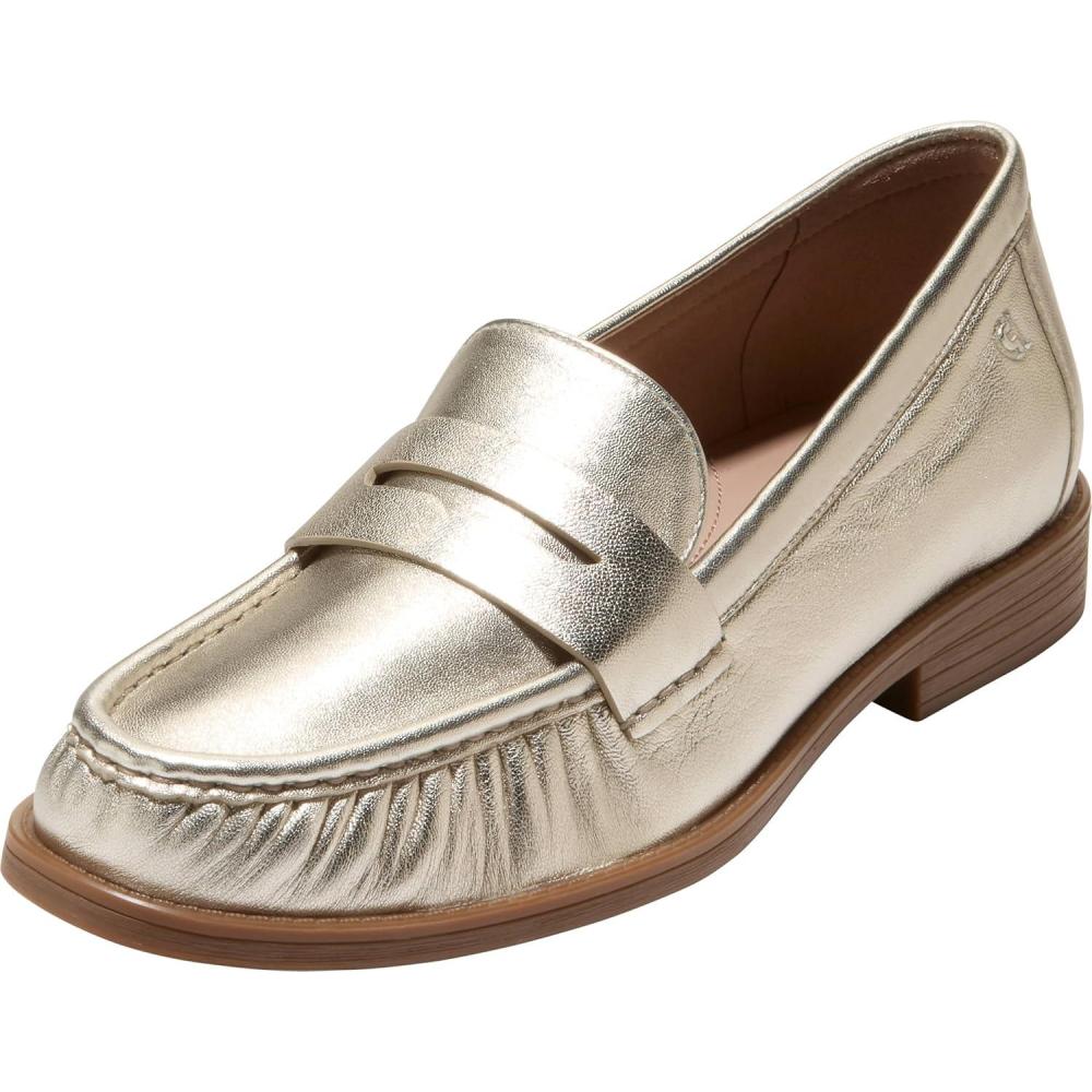 imageCole Haan Womens Stassi SoftSoft Gold Leather