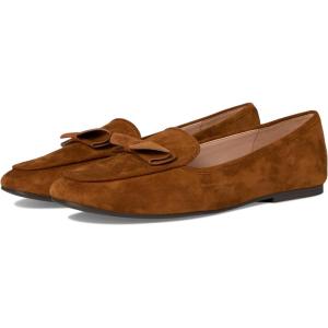 Cole Haan Womens Payson Soft Construction Bow(Tobacco Suede)
