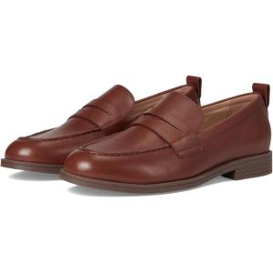 Cole Haan Women’s Stassi Penny Loafer(Dark Cuoio/Mahogany)