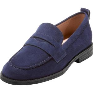 Cole Haan Women’s Stassi Penny Loafer(Midnight Moon Suede)